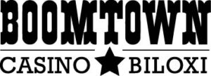 Boomtown Casino Biloxi logo in black.